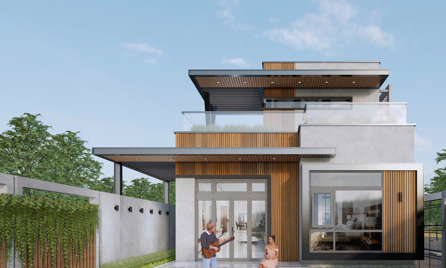 Trang Villa – Biệt thự đẹp, xanh tại Phước Tân, Tp. HCM (Xuyên Mộc cũ)